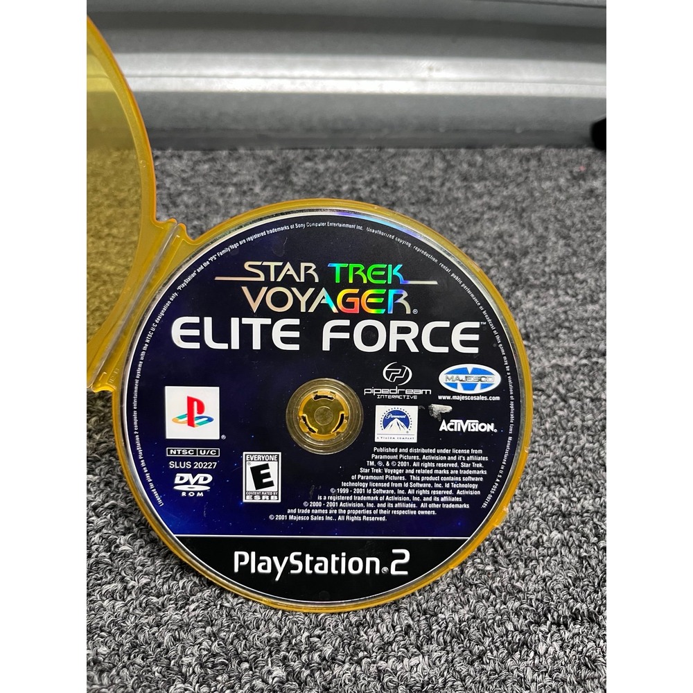 Star Trek Voyager Elite FoStar Trek Voyager Elite Force PlayStation 2 Video Game